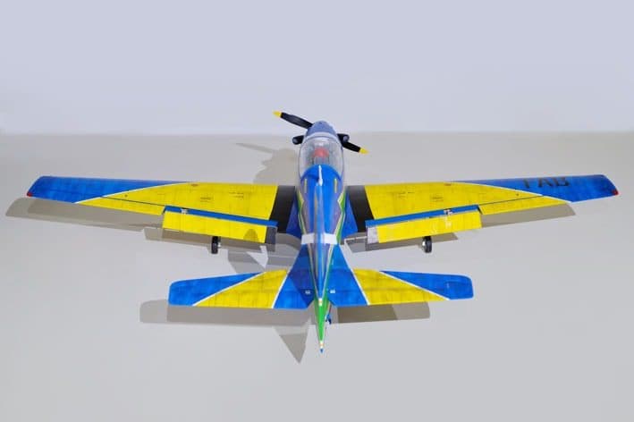 AVIAO PHOENIX TUCANO 95" 60CC W/RETRACT ARF V2 PH237