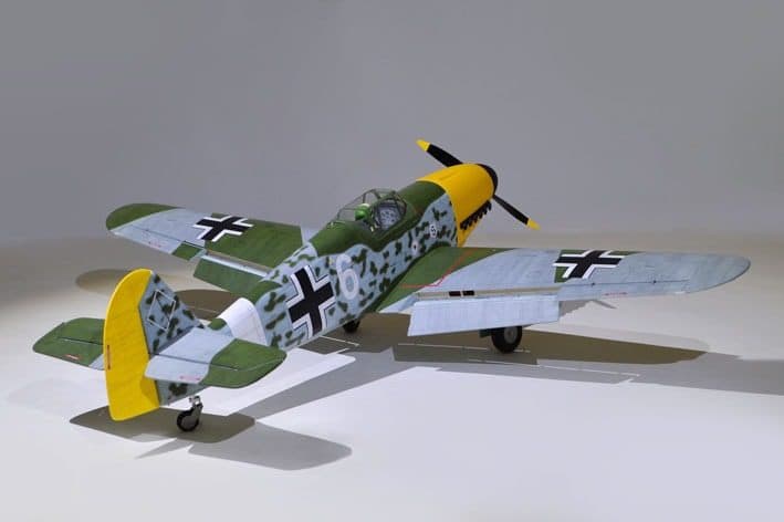 AVIAO PHOENIX MESSERCHMITT BF 109 72" 20CC W/RETRACT ARF V2 PH238