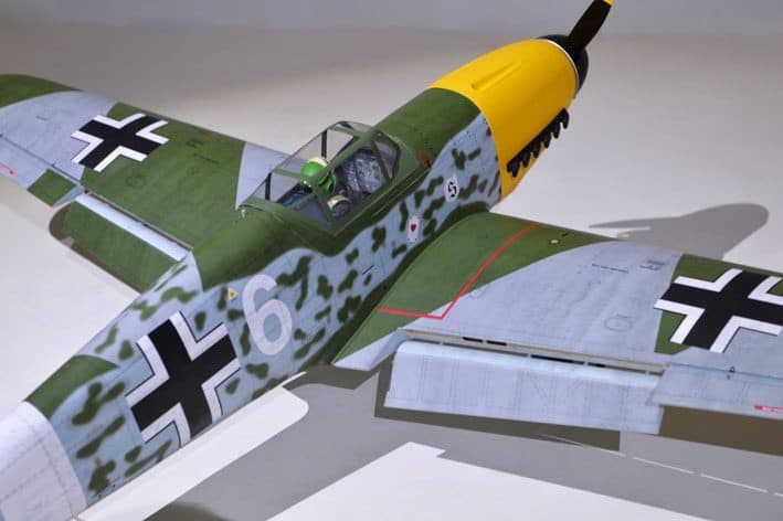 AVIAO PHOENIX MESSERCHMITT BF 109 72" 20CC W/RETRACT ARF V2 PH238