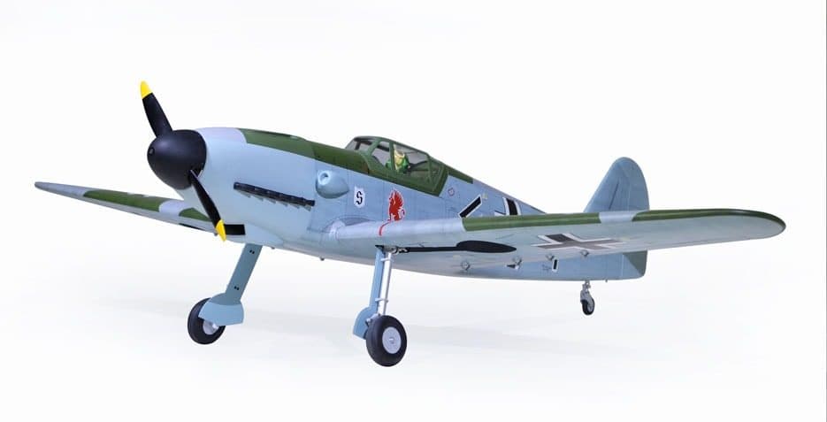 AVIAO PHOENIX MESSERCHMITT BF 109 77" 35CC W/RETRACT ARF V2 PH239