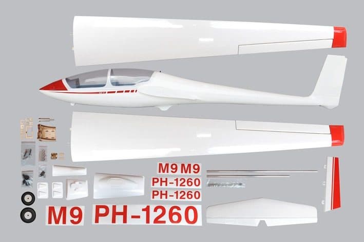 AVIAO PHOENIX ASK-21 GLIDER 3.2M 125.9" ARF GL06