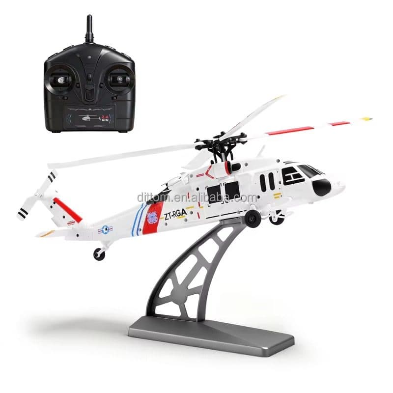 HELICOPTERO WLTOYS FLYBARLESS UH-60L BLACK HAWK RESCUE K270 00050567