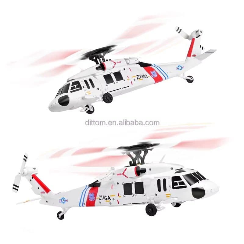 HELICOPTERO WLTOYS FLYBARLESS UH-60L BLACK HAWK RESCUE K270 00050567