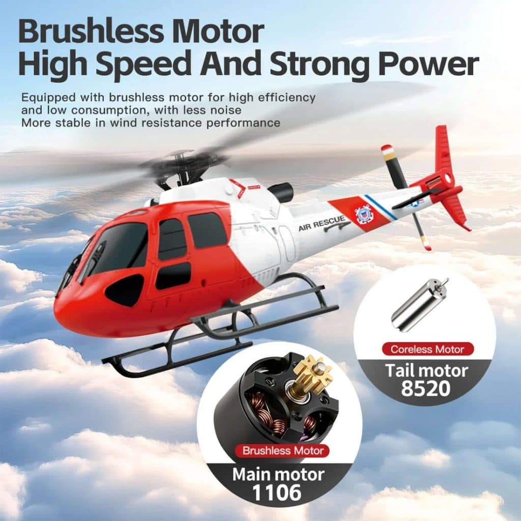 HELICOPTERO WLTOYS FLYBARLESS 4CH 3BLADE K150