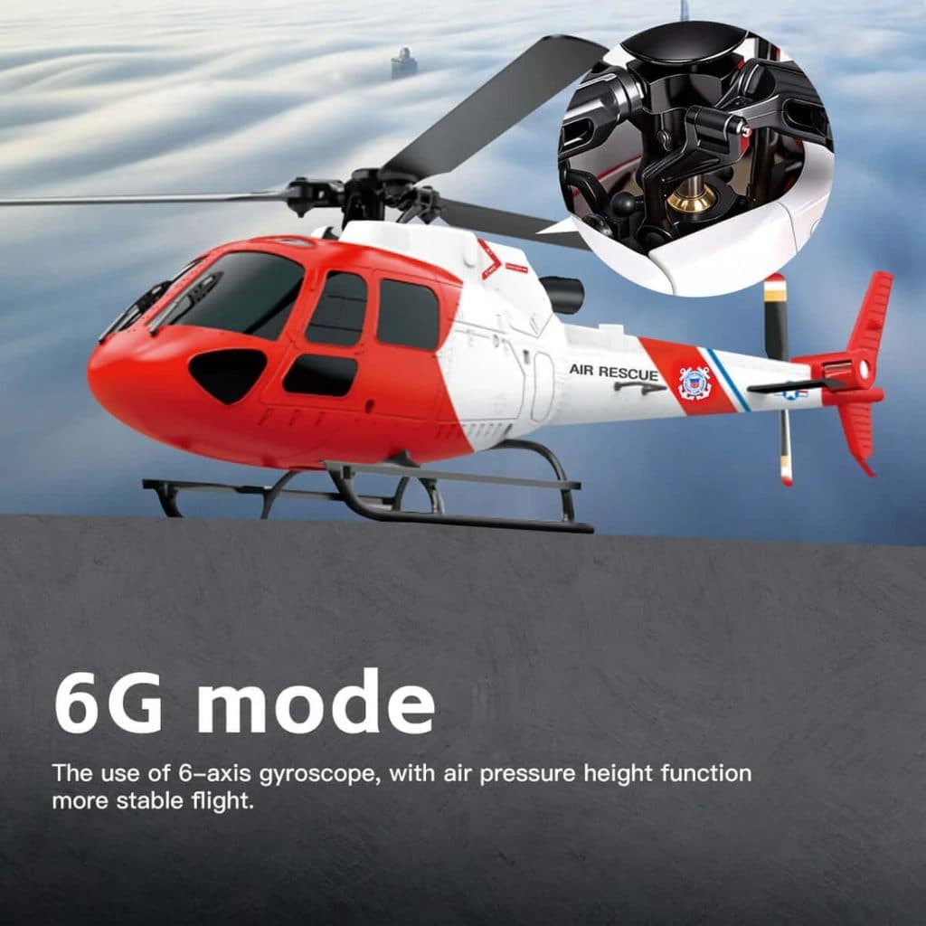 HELICOPTERO WLTOYS FLYBARLESS 4CH 3BLADE K150