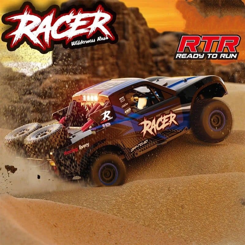 CARRO HB TOYS 1/12 UDR RACING RALLY 40KM 4WD BLUE HB-RD1204