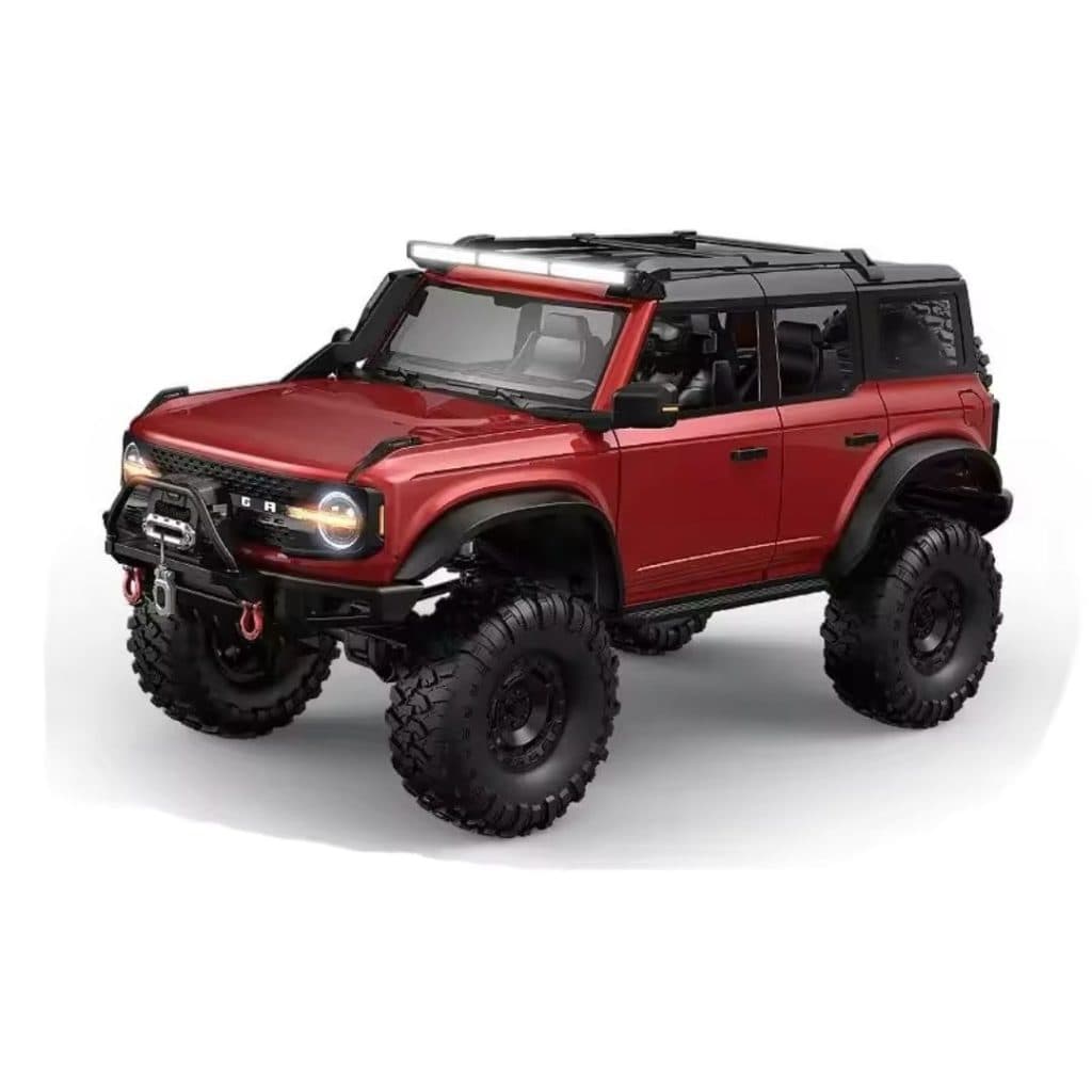 CARRO HB TOYS 1/10 JEEP BELUGA BRONCO 18KM 4WD RED HB-R1002-2