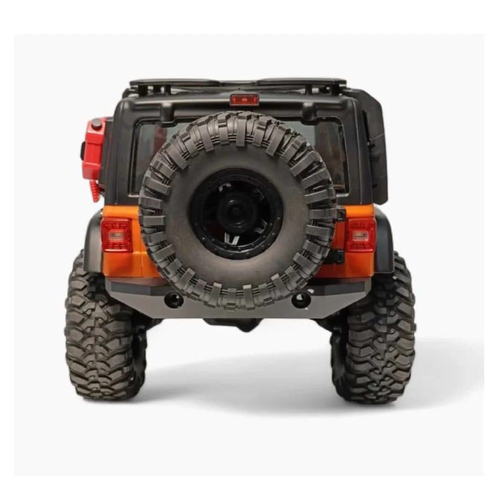 CARRO HB TOYS 1/10 JEEP RUBICON 18KM 4WD ORANGE HB-R1012-2