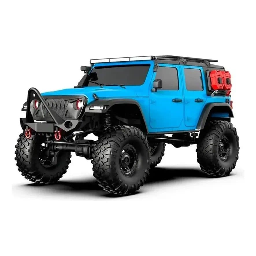 CARRO HB TOYS 1/10 JEEP RUBICON 18KM 4WD BLUE HB-R1013-2