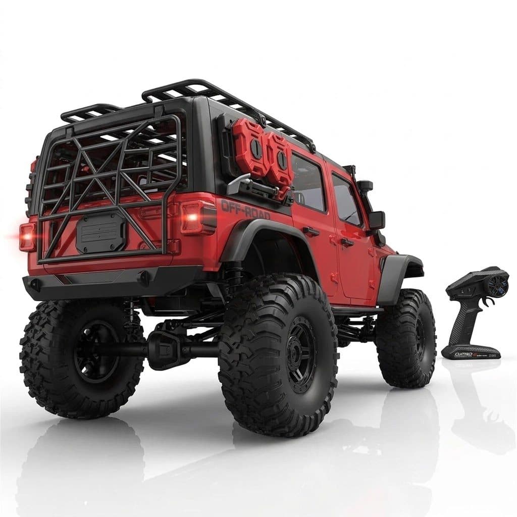 CARRO HB TOYS 1/10 JEEP RUBICON 18KM 4WD RED HB-R1014-2