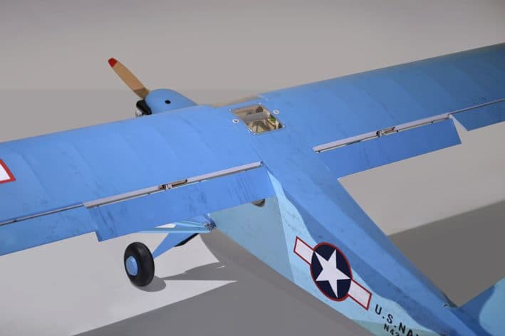 AVIAO PHOENIX PIPER J3 CUB 91" .120/20CC ARF PH221