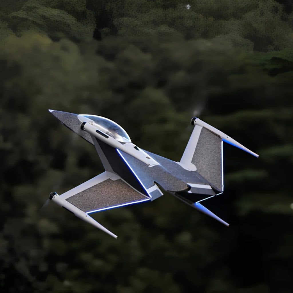 AVIAO FLYWING X-WING FIGHTER FPV 120KM/H RTF GREEN