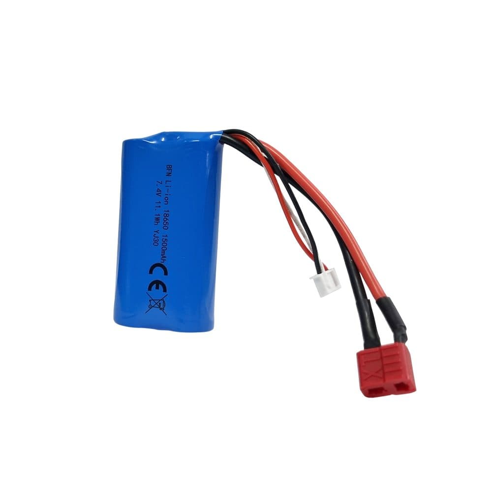 Batería WLTOYS 7.4V 1500MAH DEANS (12427/12429/104009/144016/144018)