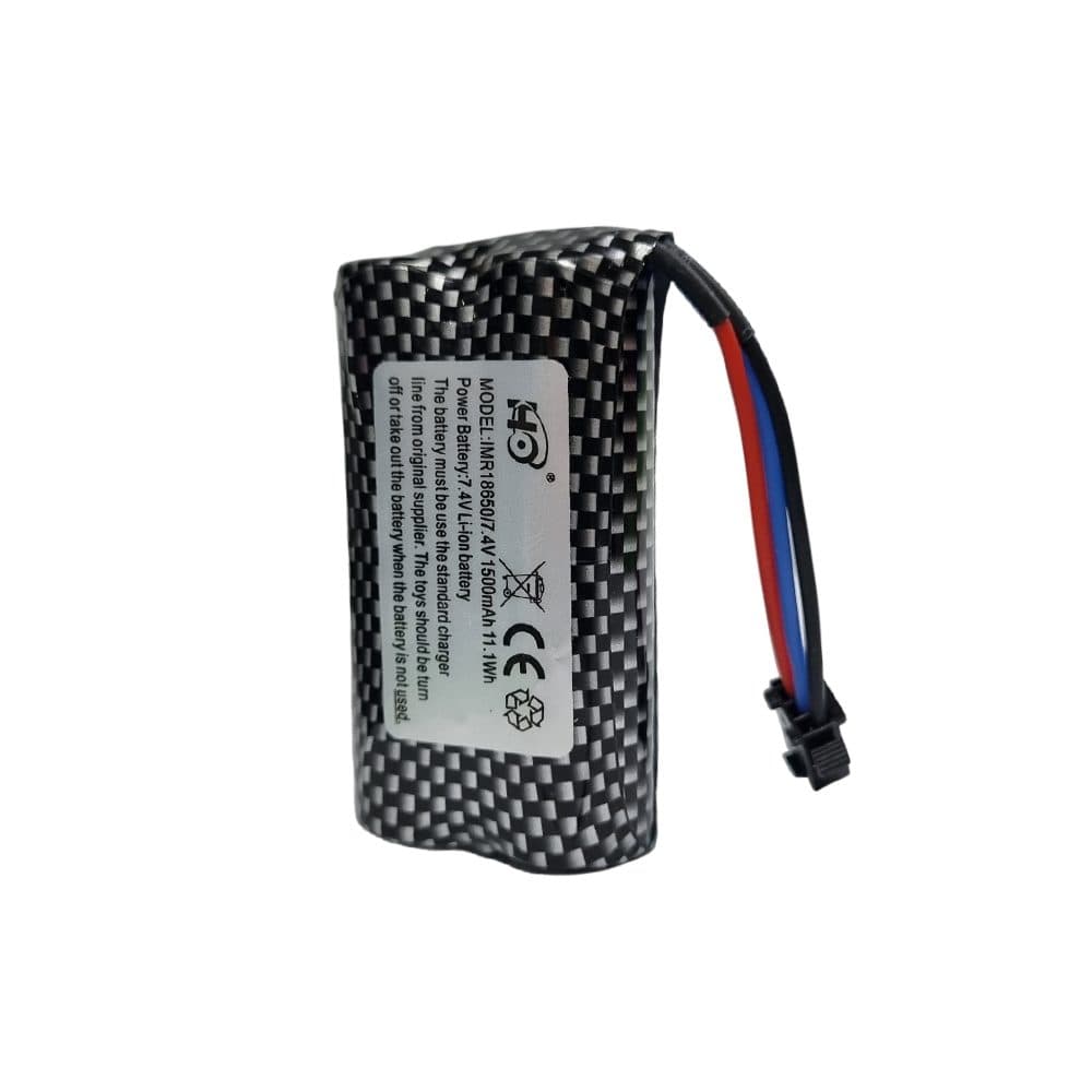 Batería LI-ION 7.4V 1500MAH HB TOYS 18650 (1201/1202/1203/1204)