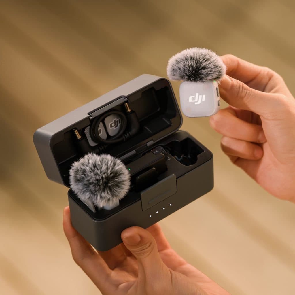 Micrófono DJI MIC MINI 2 (2 TX + 1 RX + CHARGING CASE) ANATEL