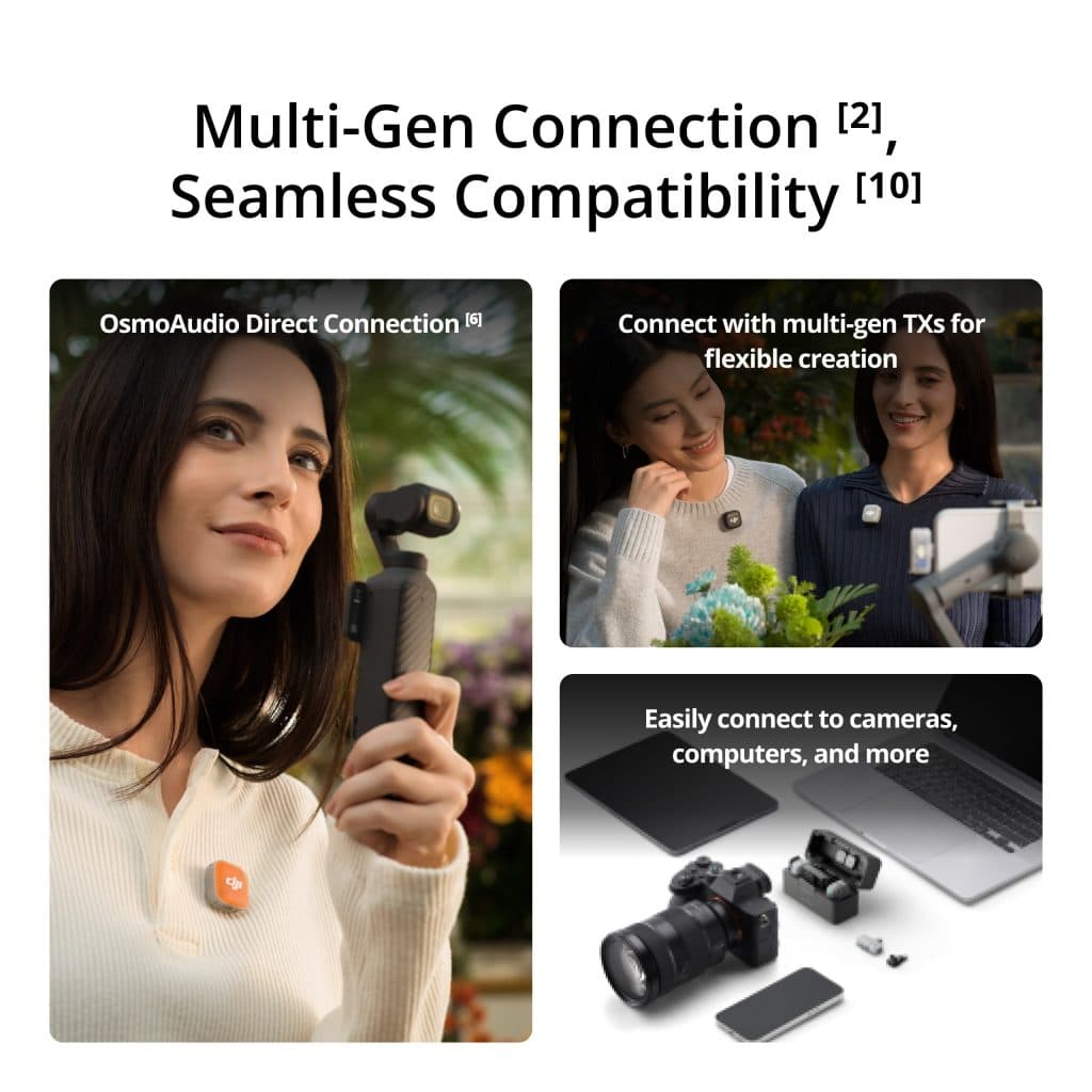 Micrófono DJI MIC MINI 2 TRANSMITTER ANATEL