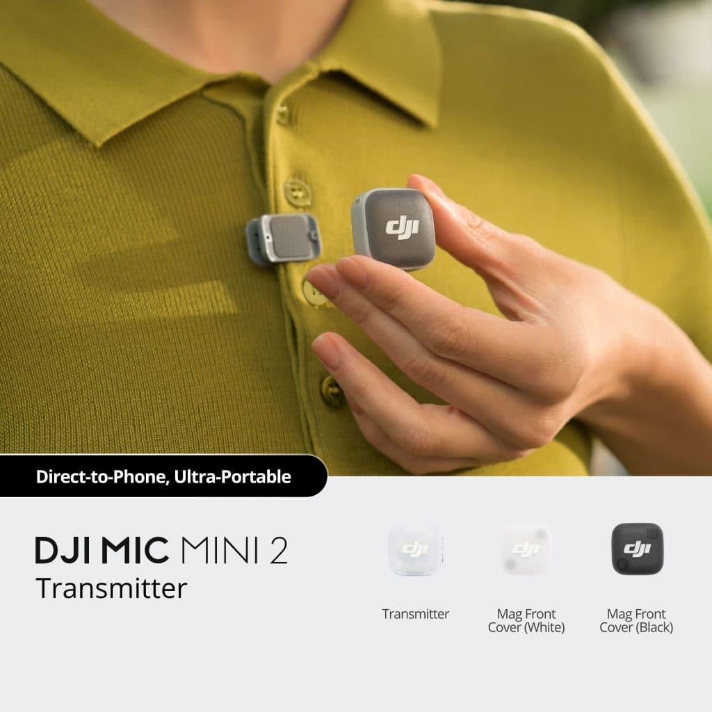 Micrófono DJI MIC MINI 2 TRANSMITTER ANATEL