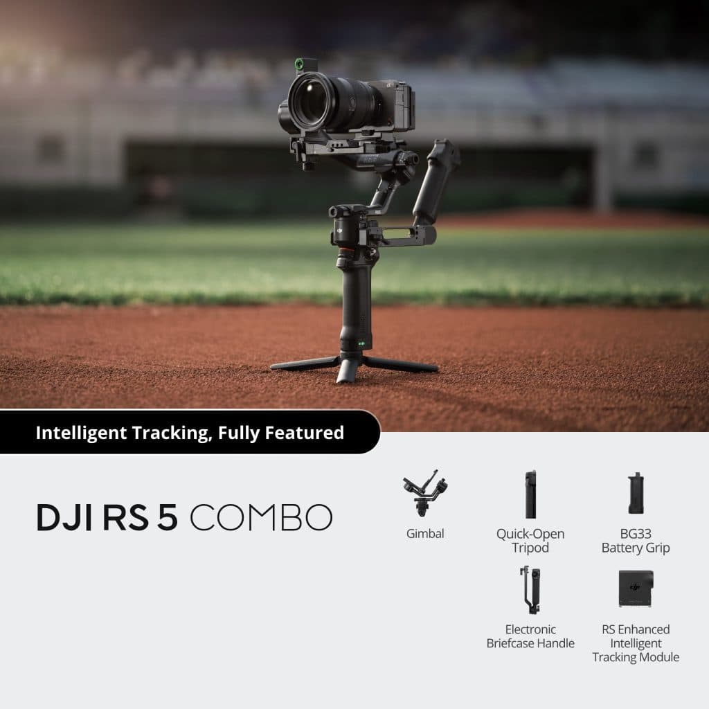 ESTABILIZADOR GIMBAL DJI RS 5 COMBO ANATEL