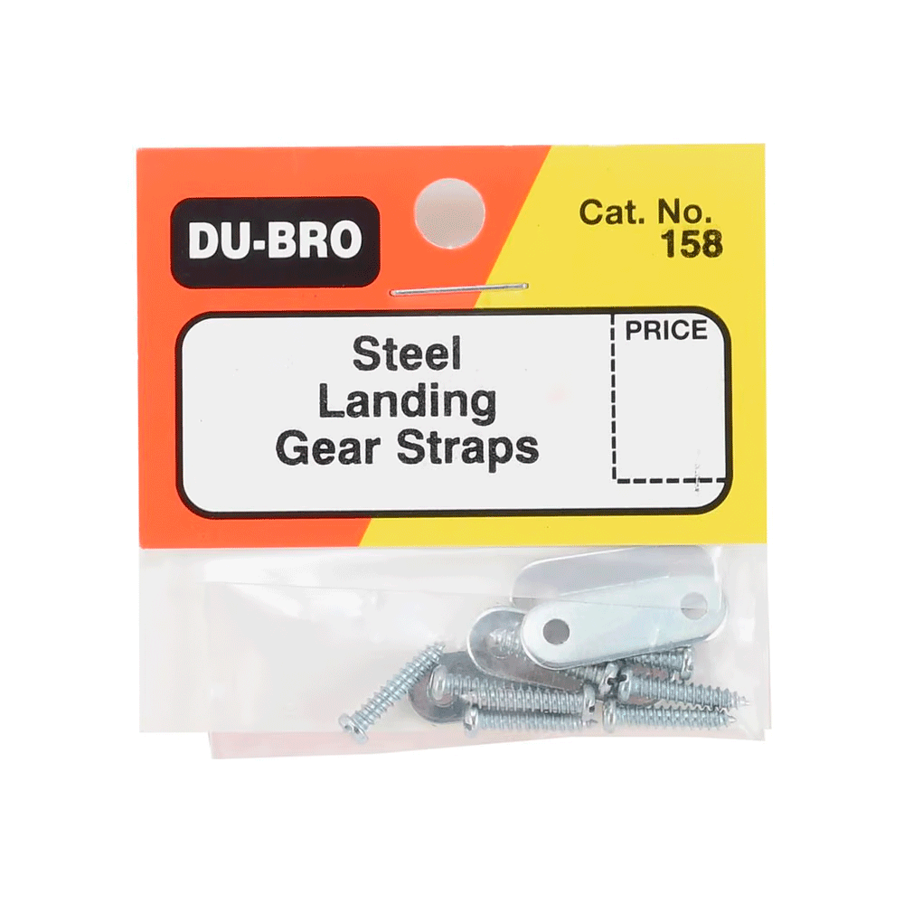DUBRO STEEL LANDING GEAR STRAP (4PCS) DUB158