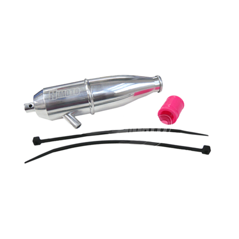HT 02124 EXHAUST PIPE ALUMIN 1/10 MPO-15